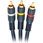 25' Python 3 Av Cable Spiral Wound Bare Copper Shield Steren