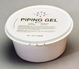 Piping Gel 10 oz. Tub. Many Colors available (See pull-down box) - Clear - clear