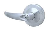 Schlage ND12D-626 Satin Chrome Exit Lock Omega Lever