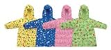 Lightweight Raincoat – Blue Monsters – 3T/4T