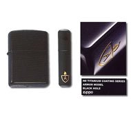 Zippo N8 Titanium Coating Armor Black Hole Lighter