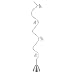 Adesso Venus Spiral Floor Lamp, Steel