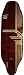 Bustin Spliff Austin Longboard Deck -9.0x31 W/Grip