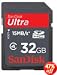 SanDisk Ultra 32GB SDHC Card (SDSDRH-032G-A11)