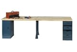 144 X 30 Extra-Long Bench - Hardboard/Steel Top