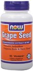 Grape Seed Antioxidant ( 90 Caps 60 mg ) ( Dr. Recommended Formula ) (Power Full Anti Oxidant , eye diseases ) - NOW Foods