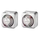 Buy 24 Hour Programmable Timer for Lamps and Household Appliances - 2 Pack