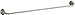 KOHLER K-11272-BN Forte Traditional 30-Inch Towel Bar, Vibrant Brushed Nickel