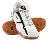 The Prince NFS IV Indoor Squash Shoes, Size- 12 UK, Color- White/Black