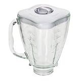 Oster 4918 Oster Cube Shaped Glass Jar - 5 Cup - White Lid