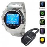 Mosale W968 Cellphone Watch with Video Camera + Media Player