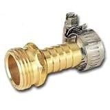 Brass Hose End, 1/2