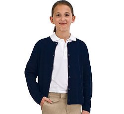 French Toast Girls' Fine Knit Sweater School Uniform (Assorted Sizes and Colors)