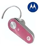 Motorola H385 Pink Bluetooth Wireless Headset - Bulk Packaging
