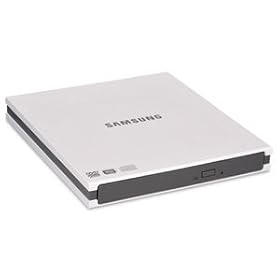 Samsung Slim External USB DVD Writer SE-S084B/RSWN (White)