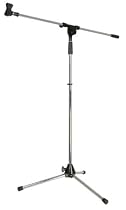 SkyTec/QTX Microphone Boom Stand Black