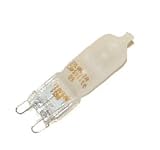 Tools & Hardware : 60 watt 120 volt T4 Bi-Pin (G9) Base Frosted Capsylite Halogen Incandescent Sylvania Light Bulb