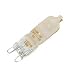 Tools & Hardware : 60 watt 120 volt T4 Bi-Pin (G9) Base Frosted Capsylite Halogen Incandescent Sylvania Light Bulb