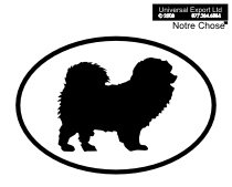 CHOW CHOW Oval Bumper Sticker