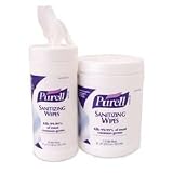 GOJO Industries / Purell Sanitizing Wipes, 35 Wipes/Container, White / GOJ901112