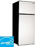 Sanyo 10.3 Cu. Ft. 2-Door Stainless Steel Frost Free Energy Star Refrigerator