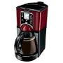 Mr. Coffee FTX49 12-Cup Programmable Coffeemaker, Black/Red