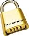 Tools & Hardware : CCL K436 "SESAME" KEYLESS PADLOCK 1" - SOLID BRASS