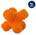 Sprong Jack Small Dog Ball, Orange