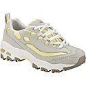 Women's Skechers D' Lites Results - Grey/Light Blue