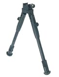 Leapers Deluxe Picatinny Foldable Metal Bipod-Rubberized Stands