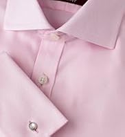 Luxury Sartorial Slim Fit Pure Cotton Twill Shirt