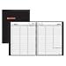 At-A-Glance Weekly Professional 8 1/4 x 10 7/8 Inch Black Appointment Book for 2009(70957-05)