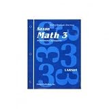 Math 3: An Incremental Development Set: Student Workbooks, part one and two plus flashcards (Saxon math, grade 3)