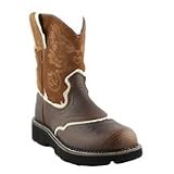 Ariat Ladies' 8 Fatbaby Saddle Western Boots Brown by Ariat