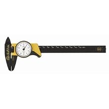 Wiha 41105 ESD Safe Dial Calipers, Inch, 6" Length