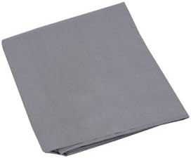 Argington Fitted Crib Sheet, Solid Grey