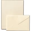 Gold Bordered Ecruwhite Letter Sheets