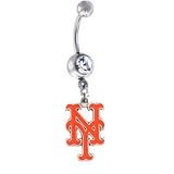 New York Mets MLB Sexy Belly Navel Ring