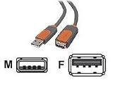 New BELKIN COMPONENTS USB A/A EXTENSION CABLE A-M/F DSTP 16 Perfect For Devices With Short Cables