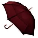 GustBuster Classic 48-Inch Automatic Golf Umbrella, Burgundy