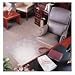 Deflect-O(R) Execumat Heavy-Duty Vinyl Chairmat For High-Pile Carpets, Standard Lip, 45in. x 53in., Clear