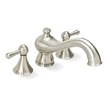 Tub Faucet Ceramic Disc Brushed Nickel