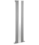 Hudson Reed Keida Designer Radiator HLS33 Silver