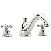 Hansgrohe 06109 Chrome Retroaktiv Limbo Trim, 3 Hole Tub Filler, Cross Handle - 06109