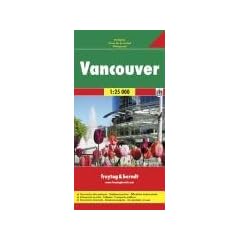 Freytag Berndt Stadtpl�ne, Vancouver 1:25.000: Touristische Informationen - Stra�enverzeichnis - Cityplan (City Map)