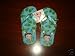 Betty Boop Ladies Thongs Flip Flops Slippers - Blue/Medium Size