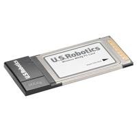 U.S. Robotics Wireless MAXg PC Card Funk-LAN Adapter CardBus 2.4 GHz 125 Mbps