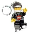 Lego City Police Officer Flashlight Keychain