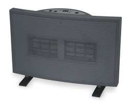 Dayton 1VNY2 Ceramic Heater, 120 V, 1.5 kW, 5200 BtuH