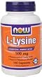 NOW L-LYSINE 500 MG - Capsules
